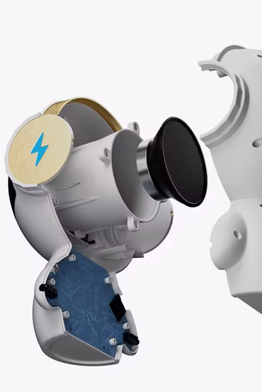 Tw M100 Robot Karaoke inteligente Altavoz Bluetooth Ai Intercomunicador de voz con micrófono